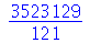 `/`(3523129, 121)