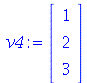 v4 := rtable(1 .. 3, [1, 2, 3], subtype = Vector[column])