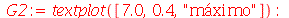 G2 := textplot([7.0, .4,