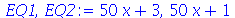 `+`(`*`(50, `*`(x)), 3), `+`(`*`(50, `*`(x)), 1)