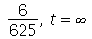 `/`(6, 625), t = infinity