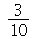 `/`(3, 10)