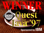 3rd Prize Winner in the ACM/IBM Quest for Java'97