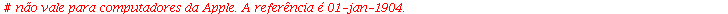 `+`(Finance[DayCount]([1, 1, 1901], [7, 1, 2013]), 367)