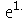 exp(1.)