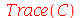 Trace(C)