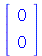 rtable(1 .. 2, [0, 0], subtype = Vector[column])