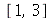 [1, 3]