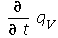 diff(q[V], t)