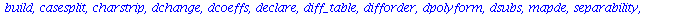 [CanonicalCoordinates, ChangeSymmetry, CharacteristicQ, CharacteristicQInvariants, ConservedCurrentTest, ConservedCurrents, ConsistencyTest, D_Dx, DeterminingPDE, Eta_k, Euler, FromJet, FunctionFieldS...