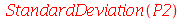 StandardDeviation(P2)
