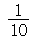 `/`(1, 10)
