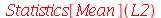 Statistics[Mean](L2)