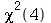 `*`(`^`(chi(4), 2))