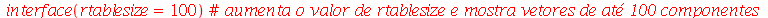 interface(rtablesize = 100)