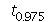 t[.975]