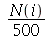 `+`(`*`(`/`(1, 500), `*`(N(i))))